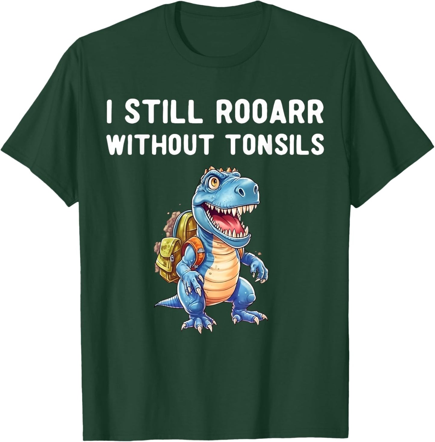 Boys Tonsil Removal Surgery Get Well Kids T-Shirt - T-Shirt | Forest