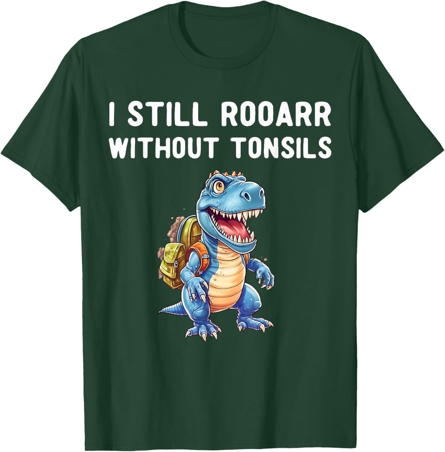 Boys Tonsil Removal Surgery Get Well Kids T-Shirt - T-Shirt | Forest