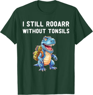 Boys Tonsil Removal Surgery Get Well Kids T-Shirt - T-Shirt | Forest