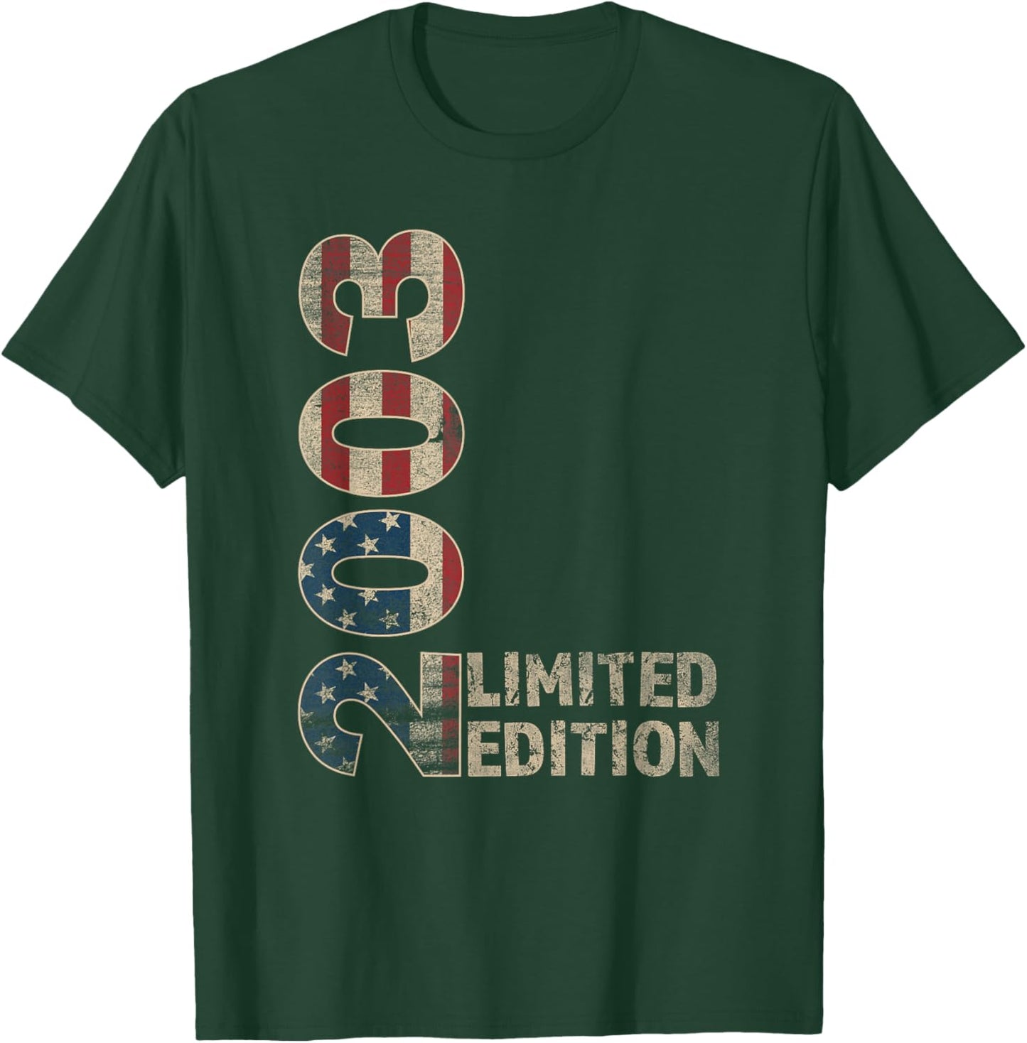 22th Birthday Gift men Vintage born 2003 turning 22 Year Old T-Shirt - T-Shirt | Forest