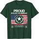 Proud Police Academy Survivor Criminology T-Shirt - T-Shirt | Forest