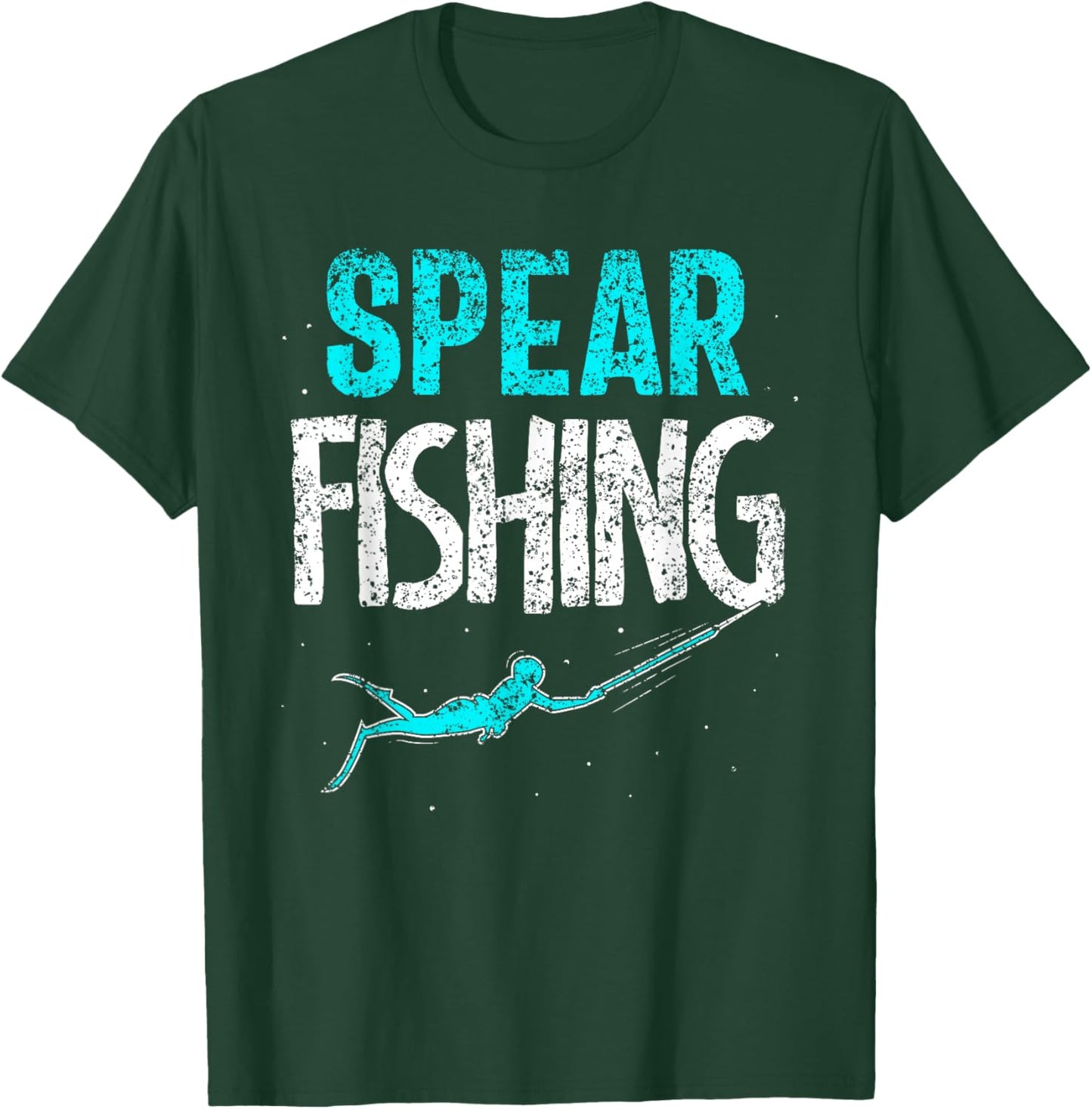 Spearfishing Spear Fishing Spearfisher Spearfishing T-Shirt - T-Shirt | Forest