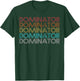 Retro Vintage Dominator T-Shirt - T-Shirt | Forest