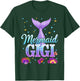 Mermaid Gigi Funny Birthday Party T-Shirt - T-Shirt | Forest