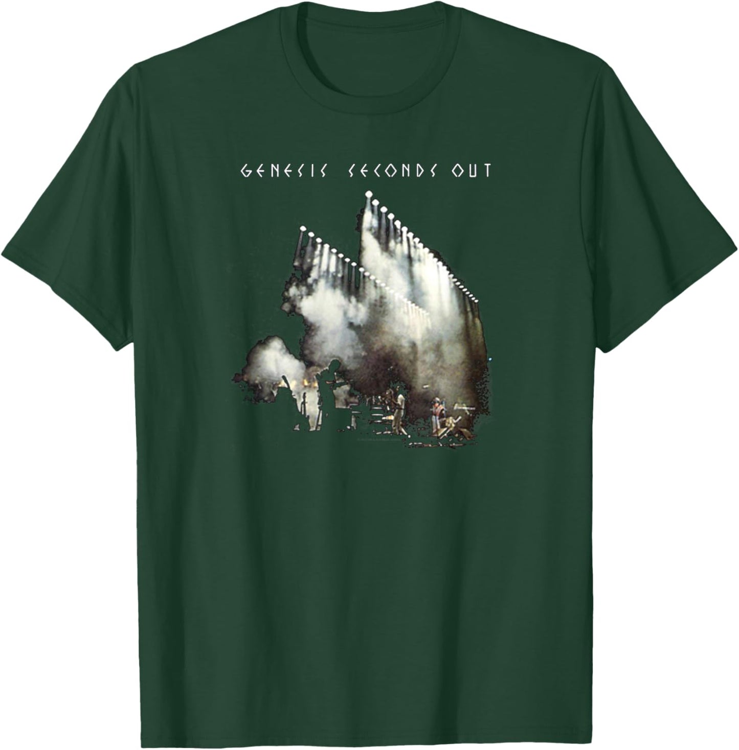Genesis Rock Music Band Seconds Out T-Shirt - T-Shirt | Forest