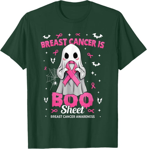 Breast Cancer is Boo Sheet Halloween Breast Cancer Ghost
