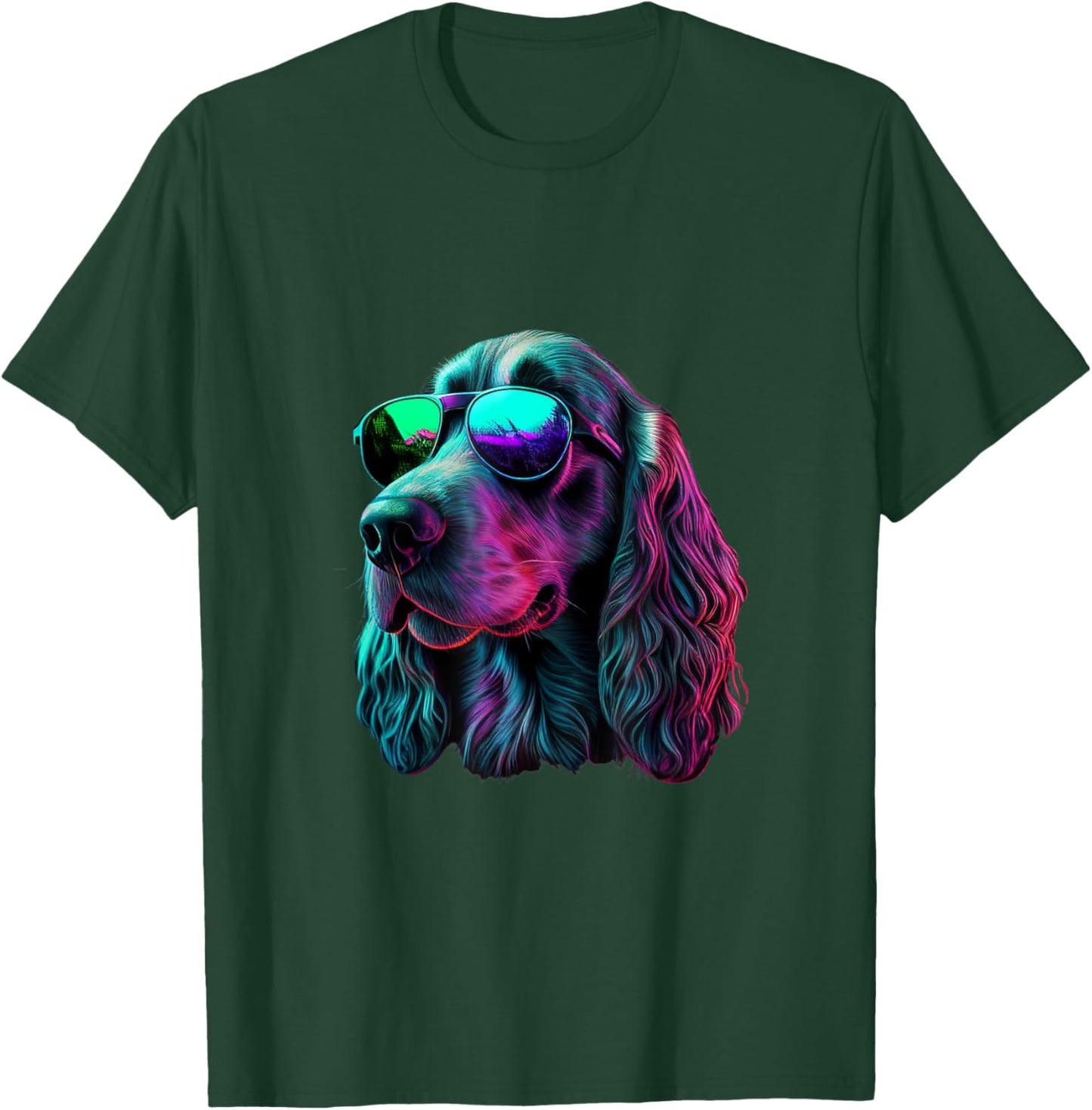 English Setter Dogs English Setters T-Shirt - T-Shirt | Forest