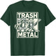 Trash Metal Funny Opossum Raccoon Band T-Shirt - T-Shirt | Forest