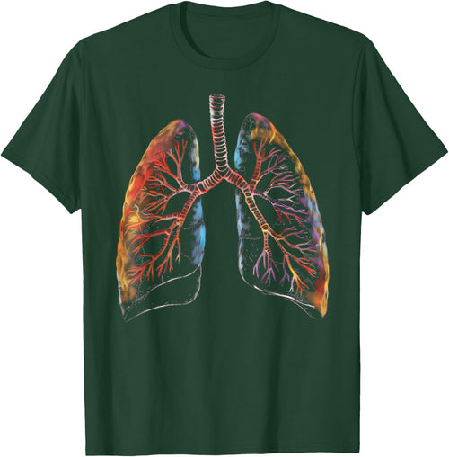 Lungs Anatomical Color for Doctors and fans of Breathing