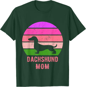 Weiner Dog Owner Funny Dachshund Dog Mom Mama T-Shirt - T-Shirt | Forest
