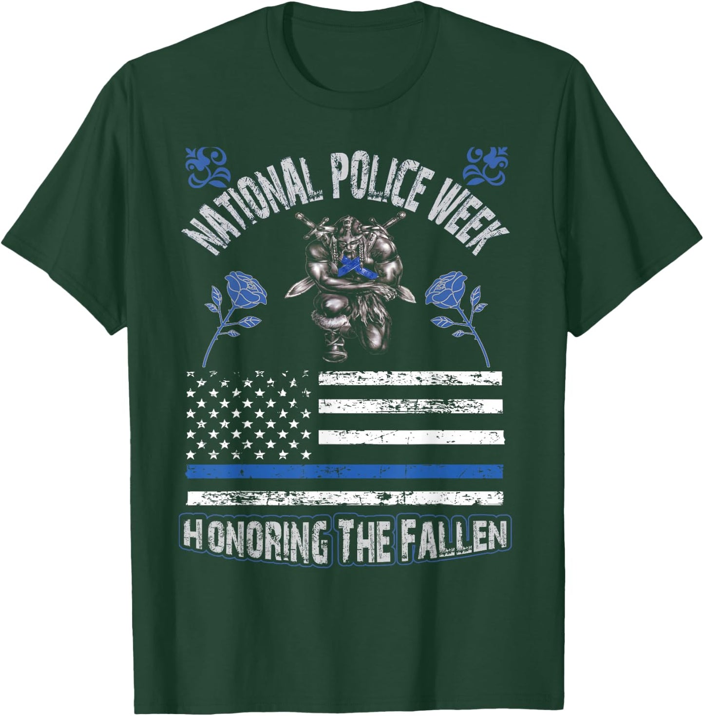 Police Appreciation Week Presents National Police Week 2026 T-Shirt - T-Shirt | Forest