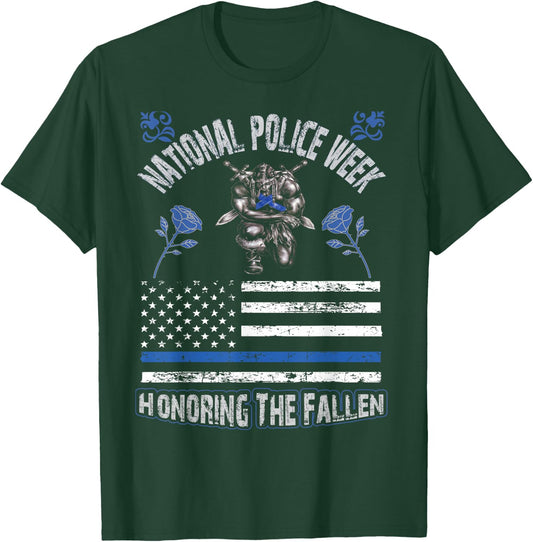 Police Appreciation Week Presents National Police Week 2026 T-Shirt - T-Shirt | Forest