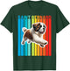 Colorful Saint Bernard T-Shirt - T-Shirt | Forest