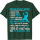 Addiction Recovery Warrior Shirt Men T-Shirt - T-Shirt | Forest