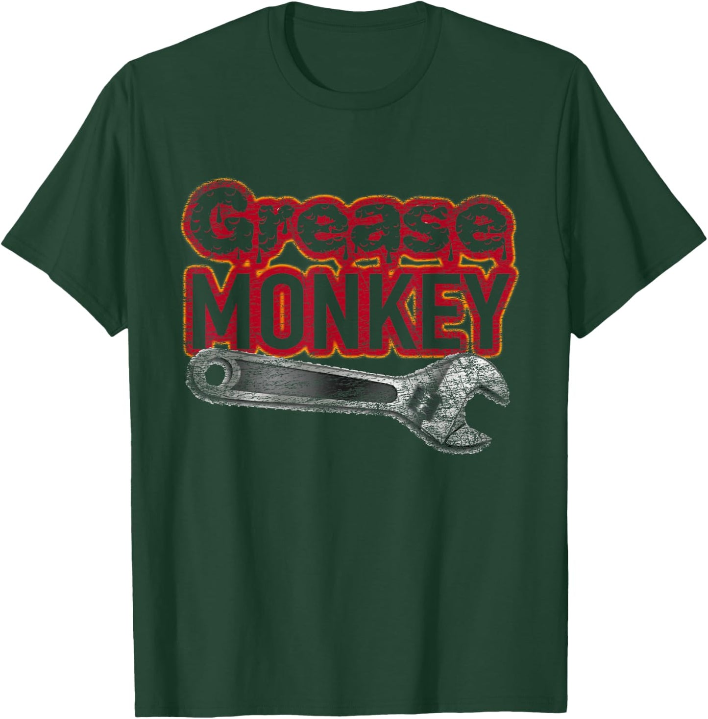 Car Racing Mechanic Grease Monkey Novelty Gift T- Shirt T-Shirt - T-Shirt | Forest