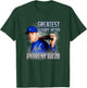 FanPrint Anthony Rizzo Greatest Leadoff Hitter - Blue, Men's, Adult, , Short Sleeve, Classic Fit, , Modern, Baseball Player T-Shirt - T-Shirt | Forest