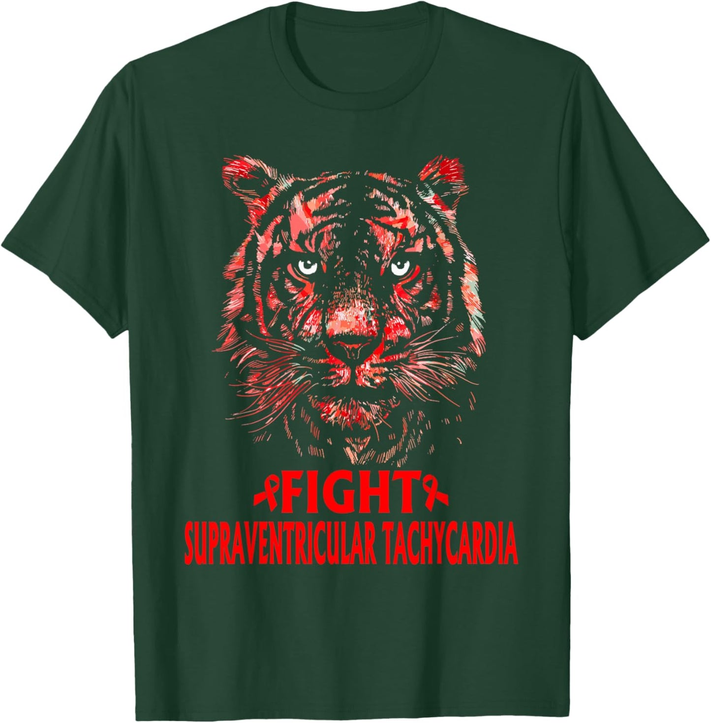 Supraventricular tachycardia SVT Awareness, Fight SVT T-Shirt - T-Shirt | Forest