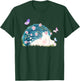 Hedgehog - Flowers Butterflies Nature Porcupine Lover T-Shirt - T-Shirt | Forest