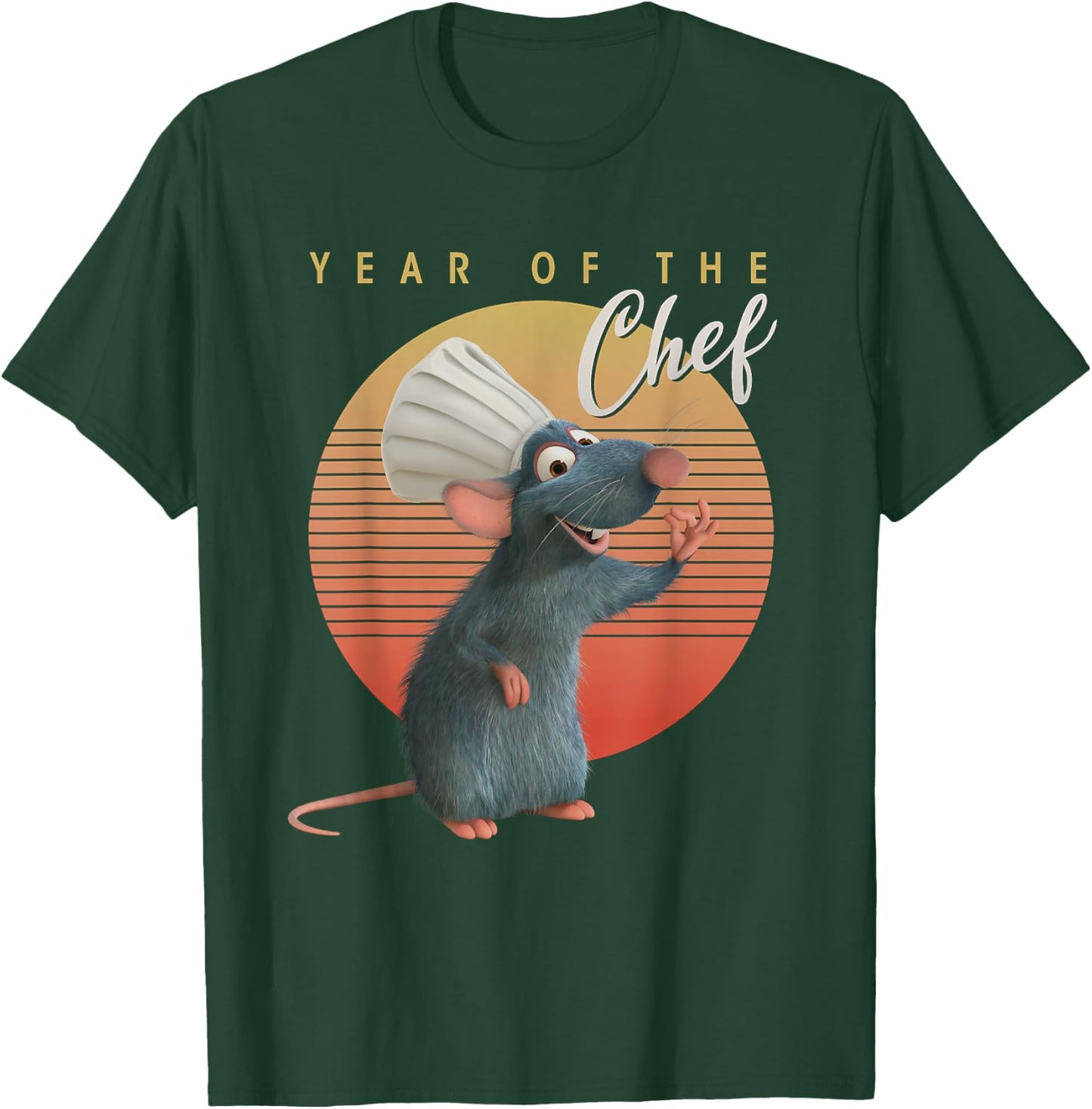 Disney PIXAR Ratatouille Remi Year of the Chef T-Shirt - T-Shirt | Forest