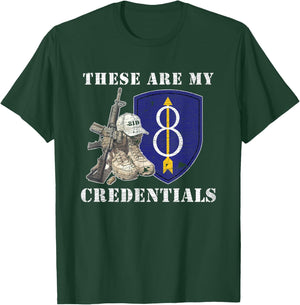 8th Infantry Division 8th ID Golden Arrow Division Gifts T-Shirt - T-Shirt | Forest