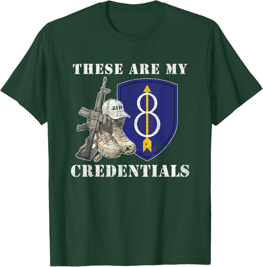 8th Infantry Division 8th ID Golden Arrow Division Gifts T-Shirt - T-Shirt | Forest