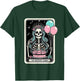 Birthday Queen Tarot Card Cute Gothic Skeleton Women Girls T-Shirt - T-Shirt | Forest