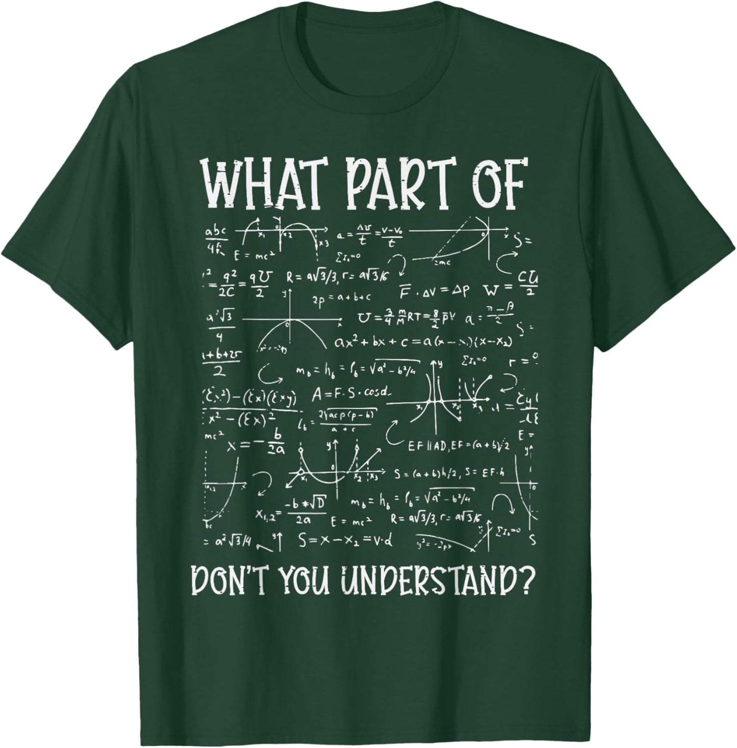 What Part Dont You Understand Funny Engineer Mechanic Men T-Shirt - T-Shirt | Forest