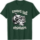 Funny Halloween Pumpkin Eating Ghost Tastes Like Chicken T-Shirt - T-Shirt | Forest