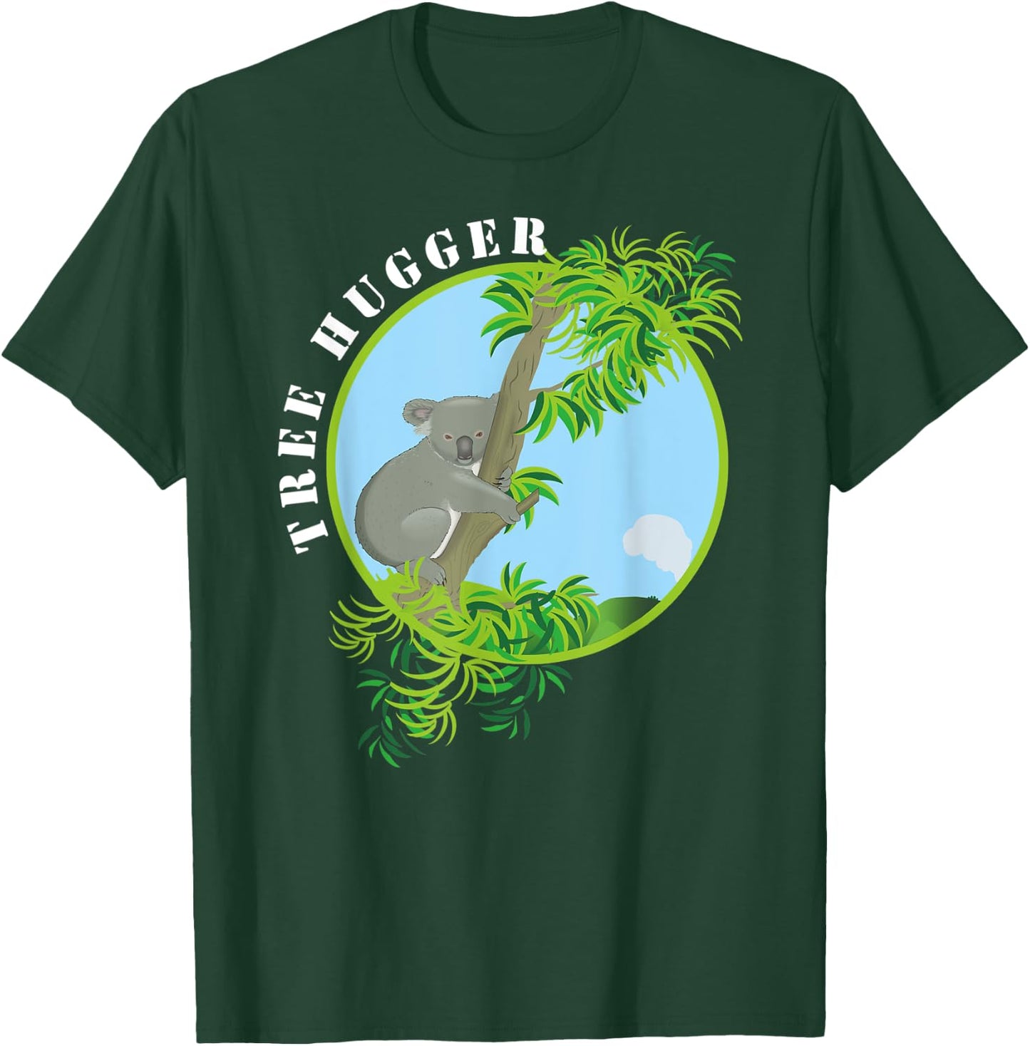Koala Tree Hugger T-Shirt - T-Shirt | Forest