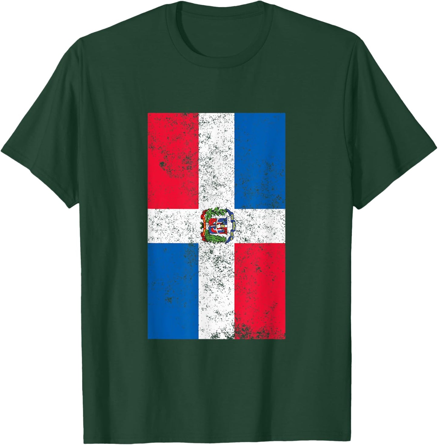 Dominican Republic Flag - Dominican Rep. Pride Shirt Gift T-Shirt - T-Shirt | Forest