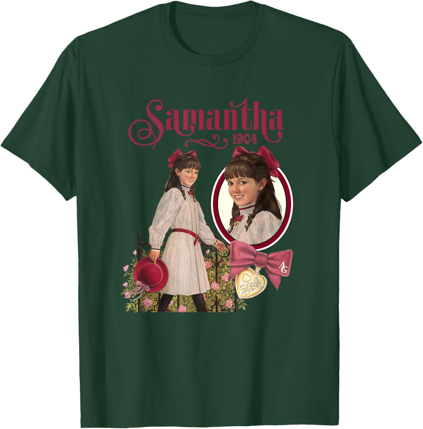 American Girl - Samantha Parkington 1904 T-Shirt - T-Shirt | Forest