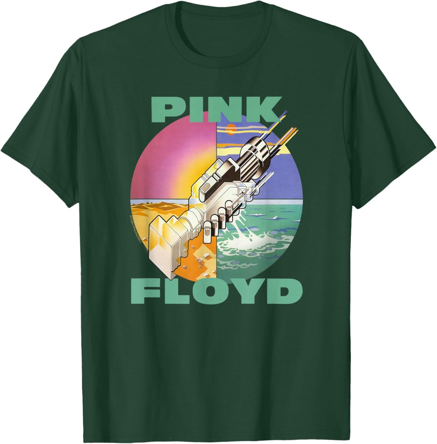 Pink Floyd Wish You Were Here Rock Music Band T-Shirt - T-Shirt | Forest