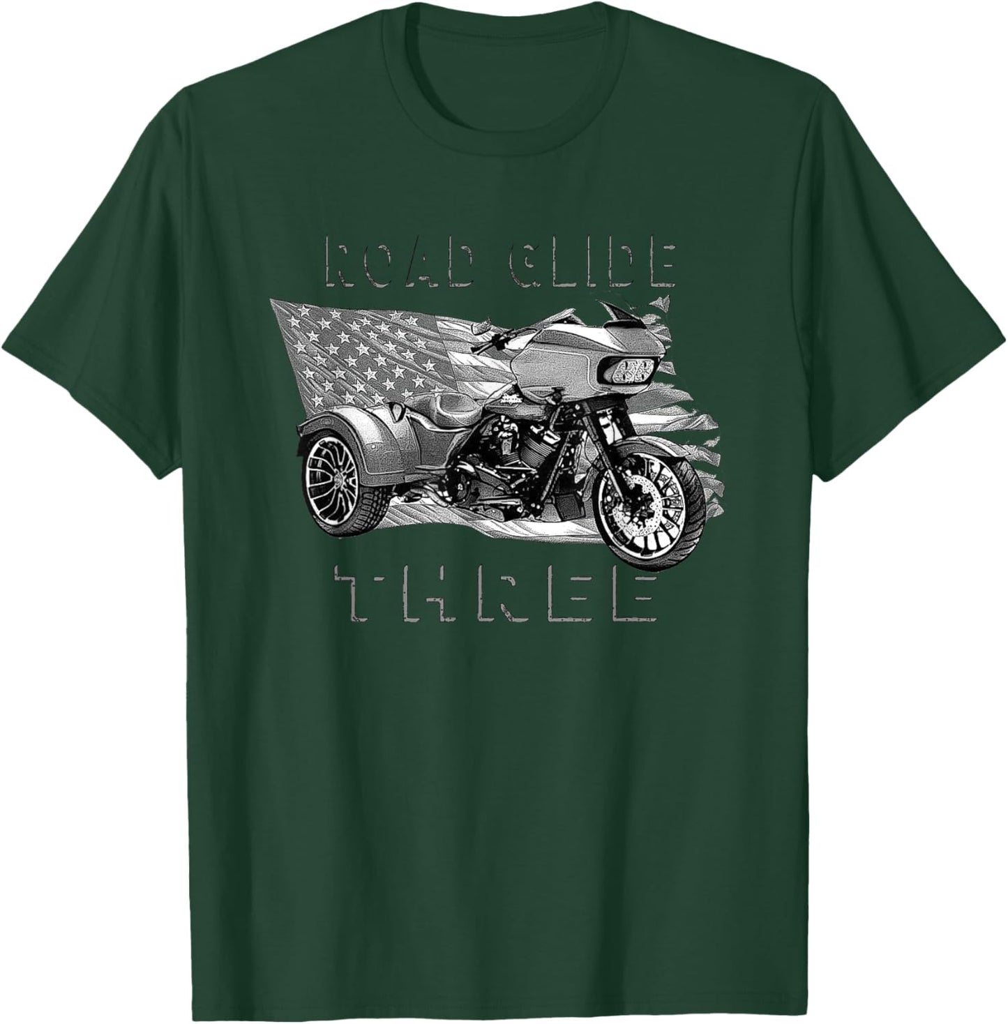 Road Glide Three T-Shirt - T-Shirt | Forest