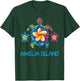 Amelia Island Florida Tribal Tie Dye Sea Turtle T-Shirt - T-Shirt | Forest