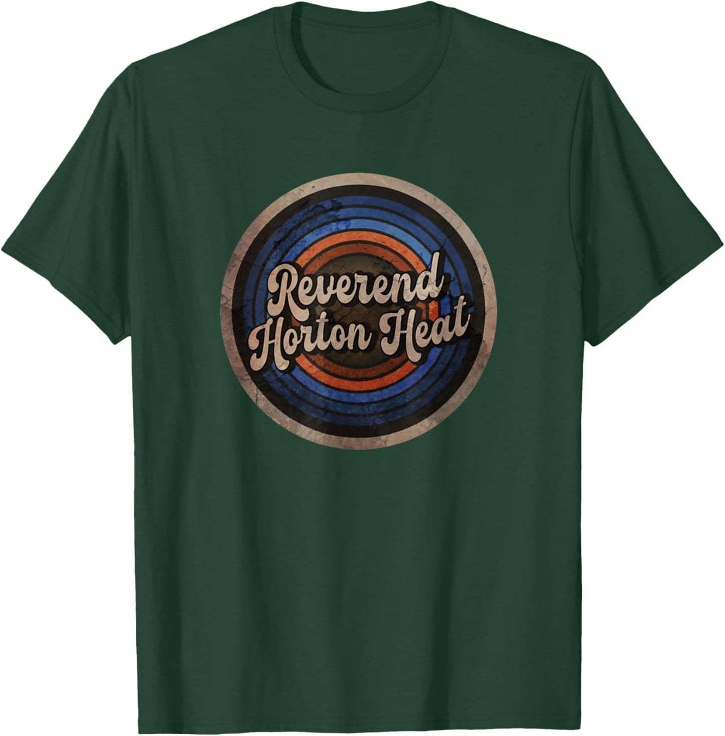 Reverend I Am Strong Horton Heat Vintage Christian Jesus T-Shirt - T-Shirt | Forest