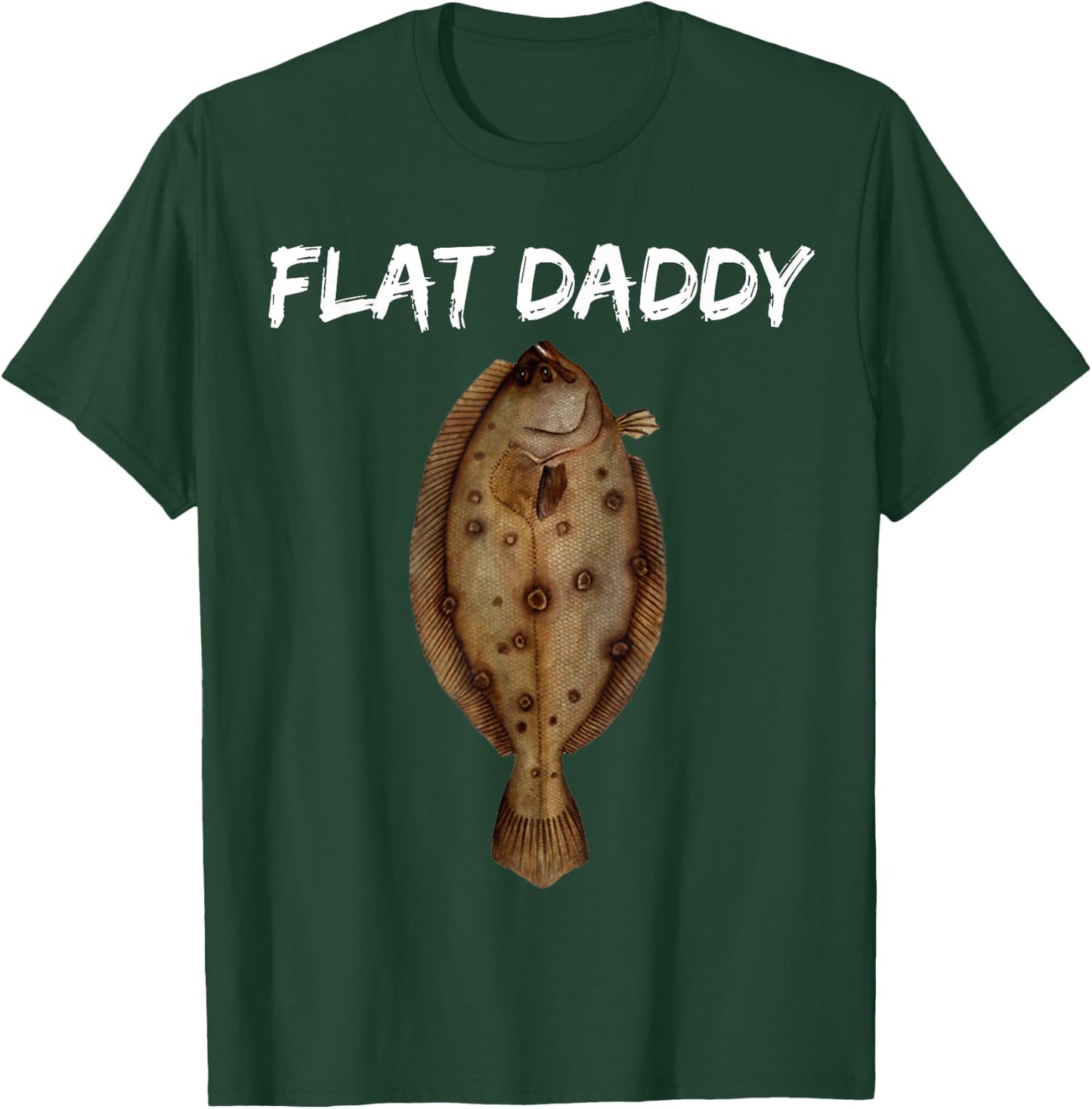 Flounder Fishing Shirts & Fishermen Of All Ages T-Shirt - T-Shirt | Forest