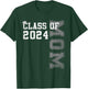 Mom Mother Senior 2024 Proud Mom Of A Class Of 2024 Graduate T-Shirt - T-Shirt | Forest