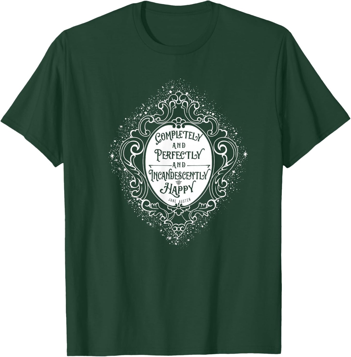 Jane Austin Quote Shirt, Pride and Prejudice Vintage T-Shirt - T-Shirt | Forest