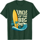 1st Birthday Surfer Uncle of The Big One Surfing T-Shirt - T-Shirt | Forest