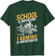 Funny Farmer Shirt Teen Boy Tractor Lover Rancher T-Shirt - T-Shirt | Forest
