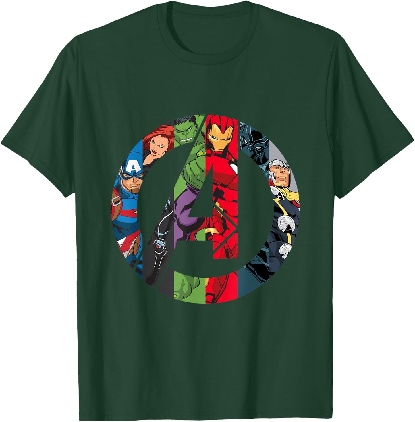 Marvel Avengers A Logo T-Shirt - T-Shirt | Forest