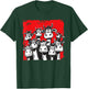 Kuhliebe Lustige Kuhillustration Lustige Kuhgesichter T-Shirt - T-Shirt | Forest