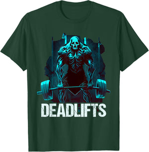 Deadlifts Gym Fitness Funny Workout T-Shirt - T-Shirt | Forest