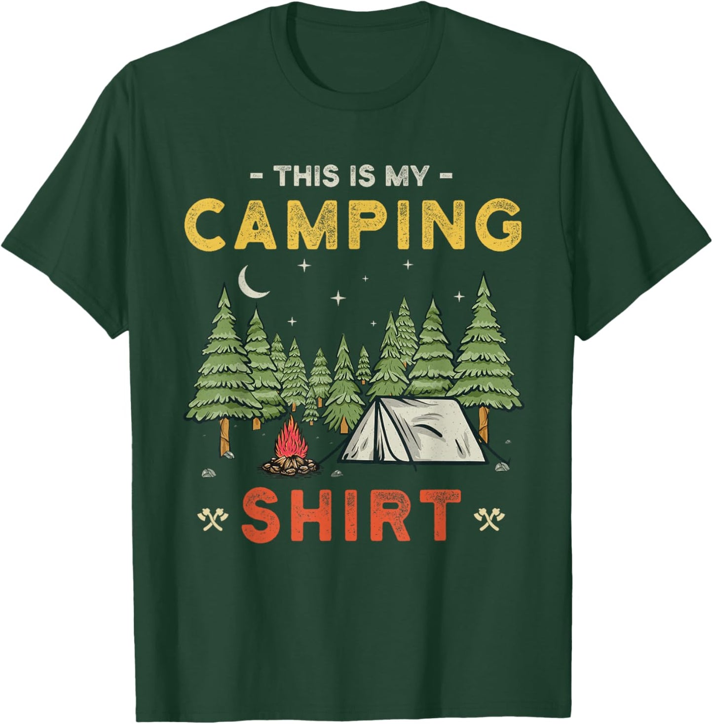 Camping Cosuin Funny Camper T-Shirt - T-Shirt | Forest