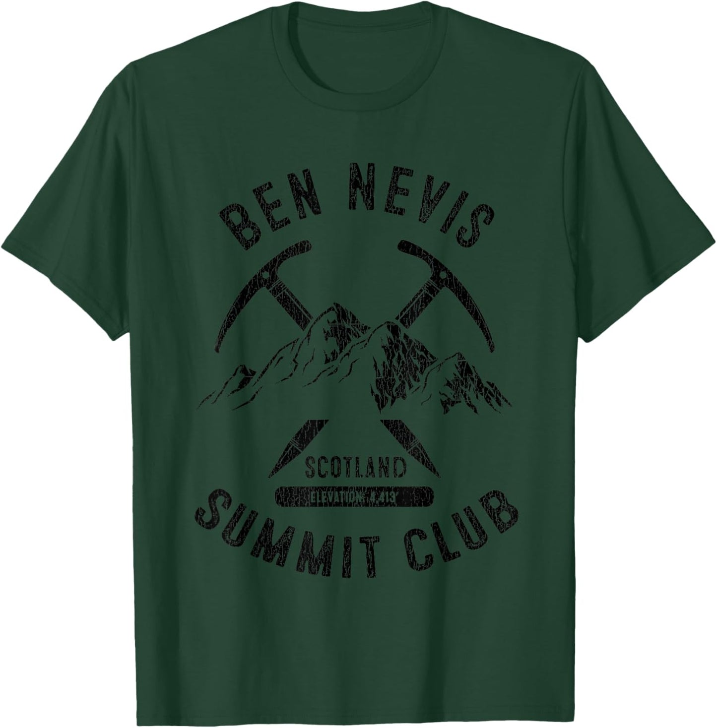 Ben Nevis I Climbed Ben Nevis Summit Club T-Shirt - T-Shirt | Forest
