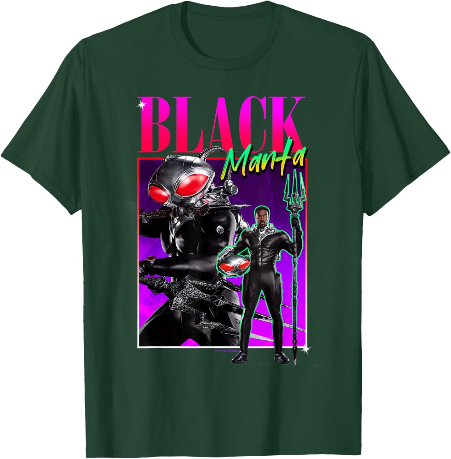 Aquaman and the Lost Kingdom 90's Style Black Manta T-Shirt - T-Shirt | Forest