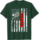 US American Flag Tennis Patriotic women kids Tennis T-Shirt - T-Shirt | Forest