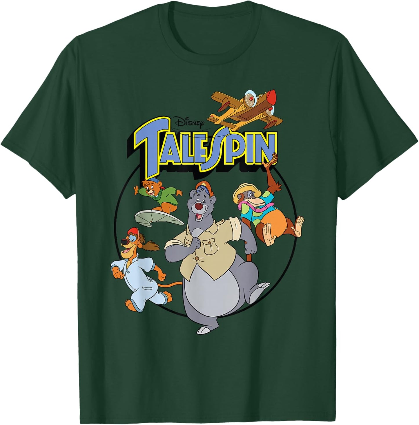 Disney - Tale Spin Crew T-Shirt - T-Shirt | Forest