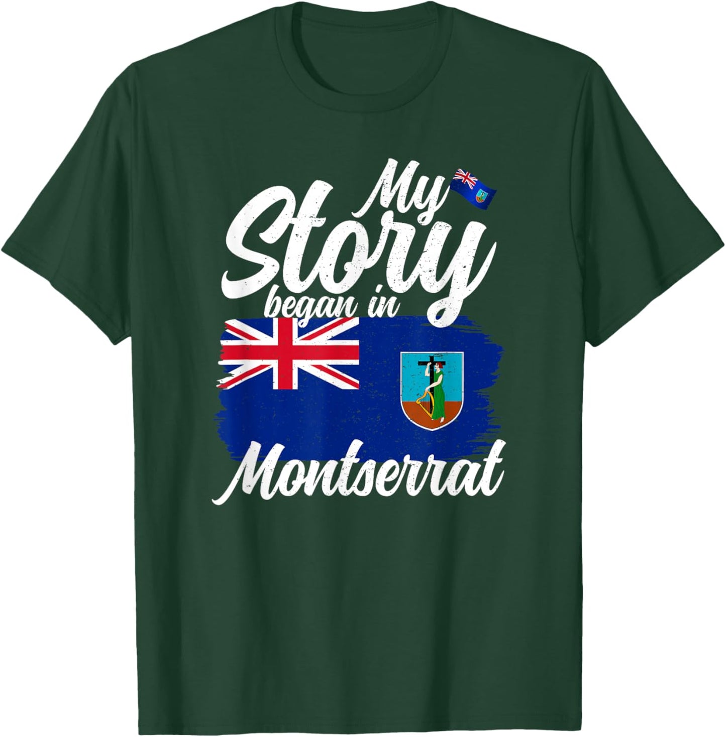 Montserrat T-Shirt - T-Shirt | Forest