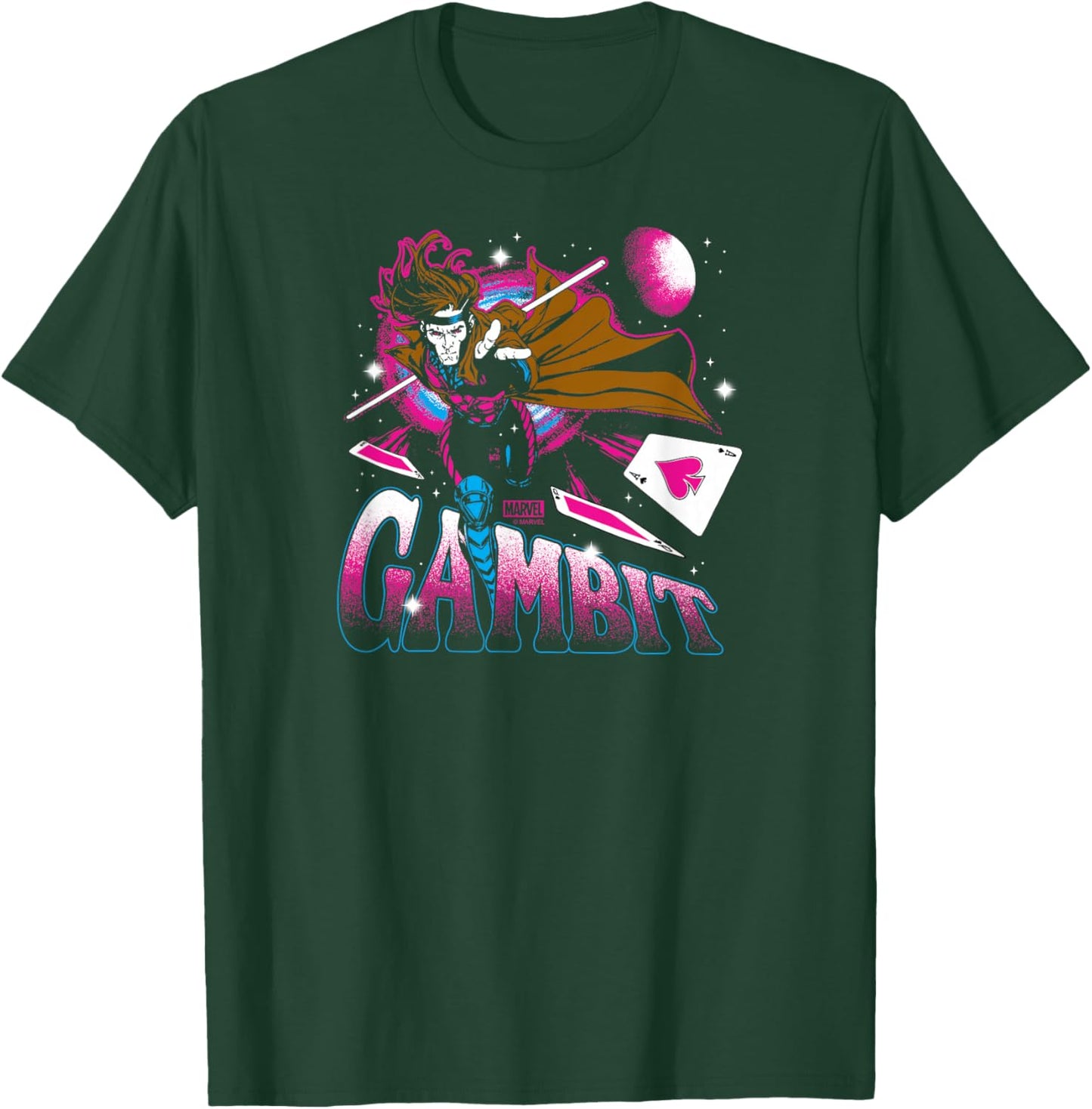 X-Men - Gambit Bootleg T-Shirt - T-Shirt | Forest